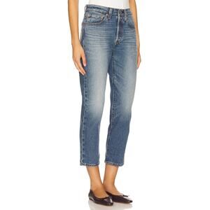 LEVI'S Womens 501 Crop Jeans 26x26 Size 2 Blue Scanned Answer Wash 362000345 NWT